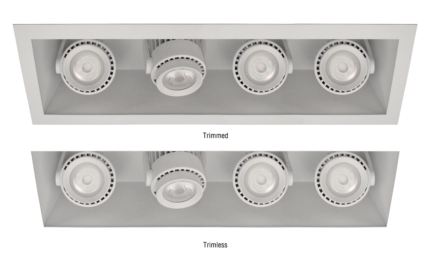 Recessed – 4 Light  