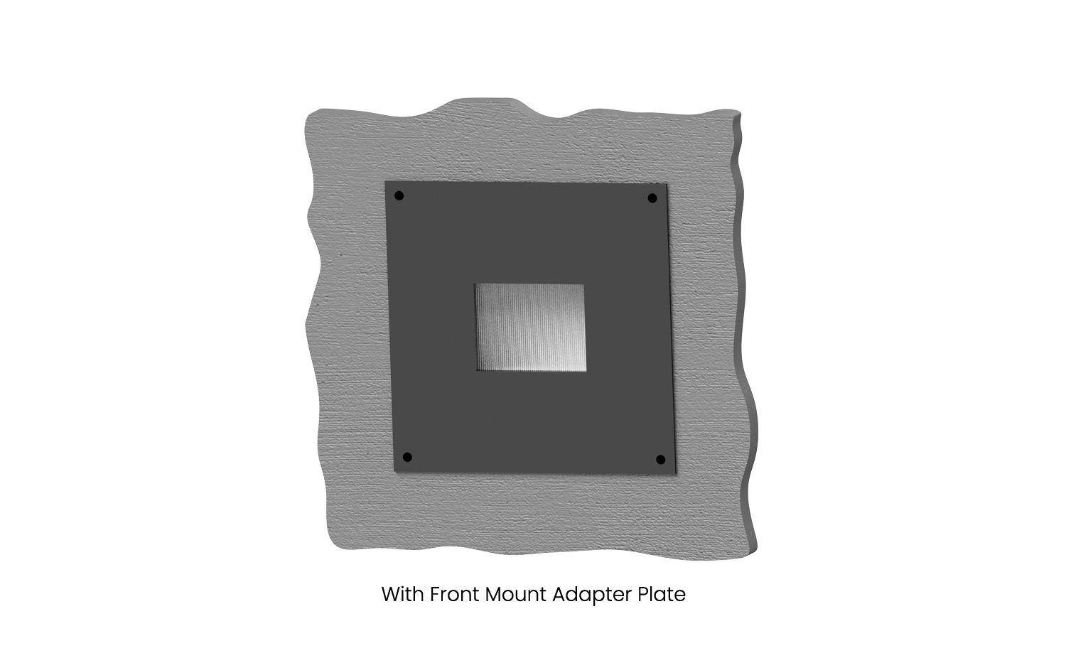 With Front Mount Adapter Plate 